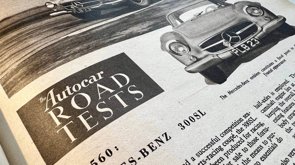 Recording Autocar’s Road Test History