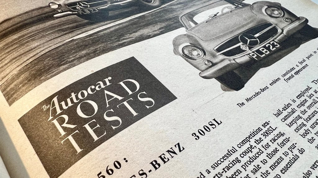 Recording Autocar’s Road Test&nbsp;History