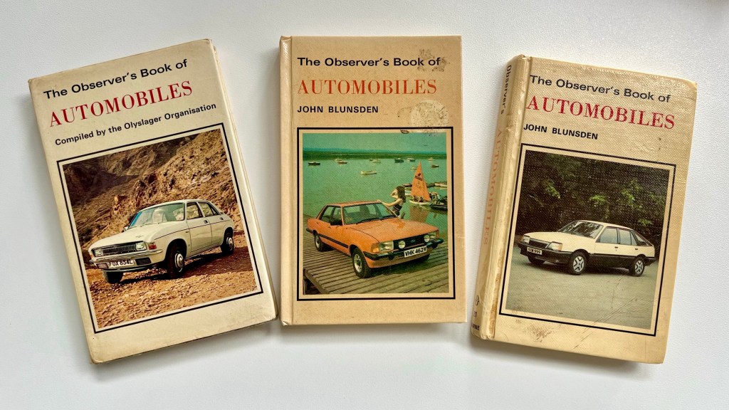 Surely every car fan's been gifted an Observer's Book of Automobiles (or the later Cars editions) at some point in their life?